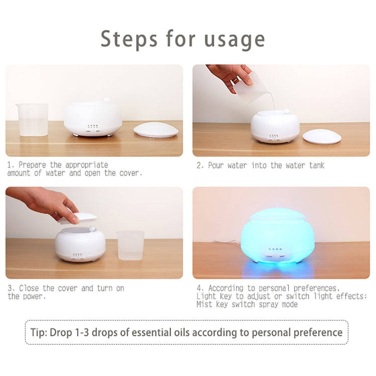 Wood Grain Humidifier Air Purifier Ultrasonic Atomization Household Aromatherapy Machine with Col...