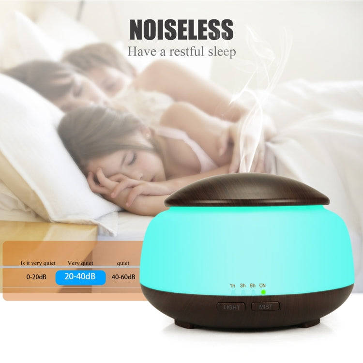 Wood Grain Humidifier Air Purifier Ultrasonic Atomization Household Aromatherapy Machine with Col...