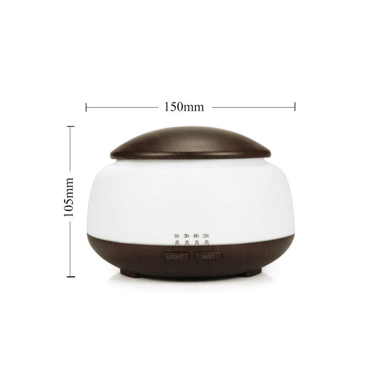 Wood Grain Humidifier Air Purifier Ultrasonic Atomization Household Aromatherapy Machine with Col...