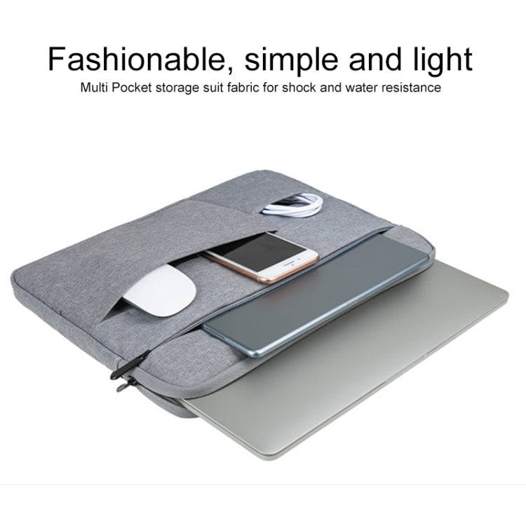 POFOKO C510 Waterproof Oxford Cloth Laptop Handbag For 15.6 inch Laptops(Grey)