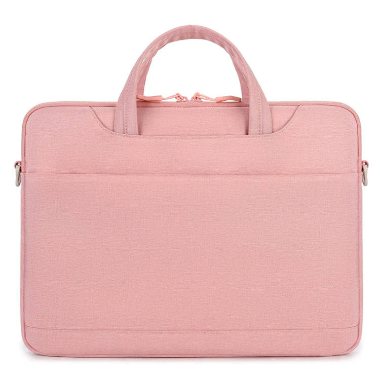 P510 Waterproof Oxford Cloth Laptop Handbag For 15-16 inch(Pink)