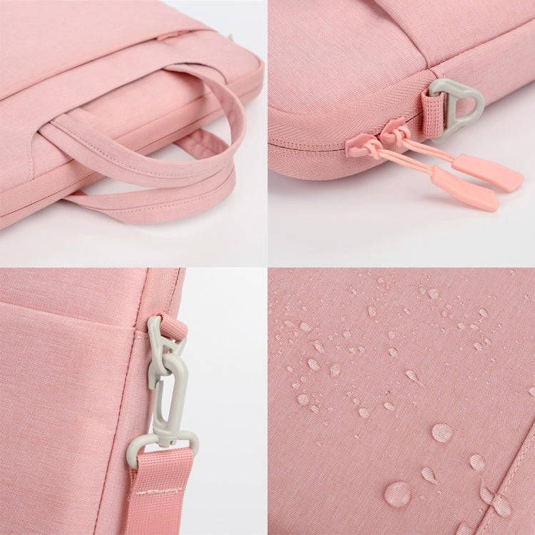 P510 Waterproof Oxford Cloth Laptop Handbag For 15-16 inch(Pink)