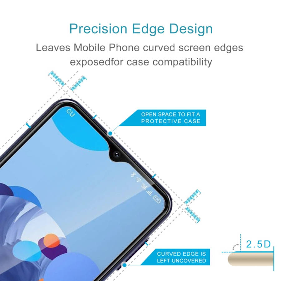 50 PCS 0.26mm 9H 2.5D Tempered Glass Film For Oukitel C19 Pro