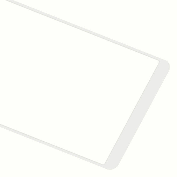 Front Screen Outer Glass Lens with OCA Optically Clear Adhesive for Xiaomi Mi 6X(White)