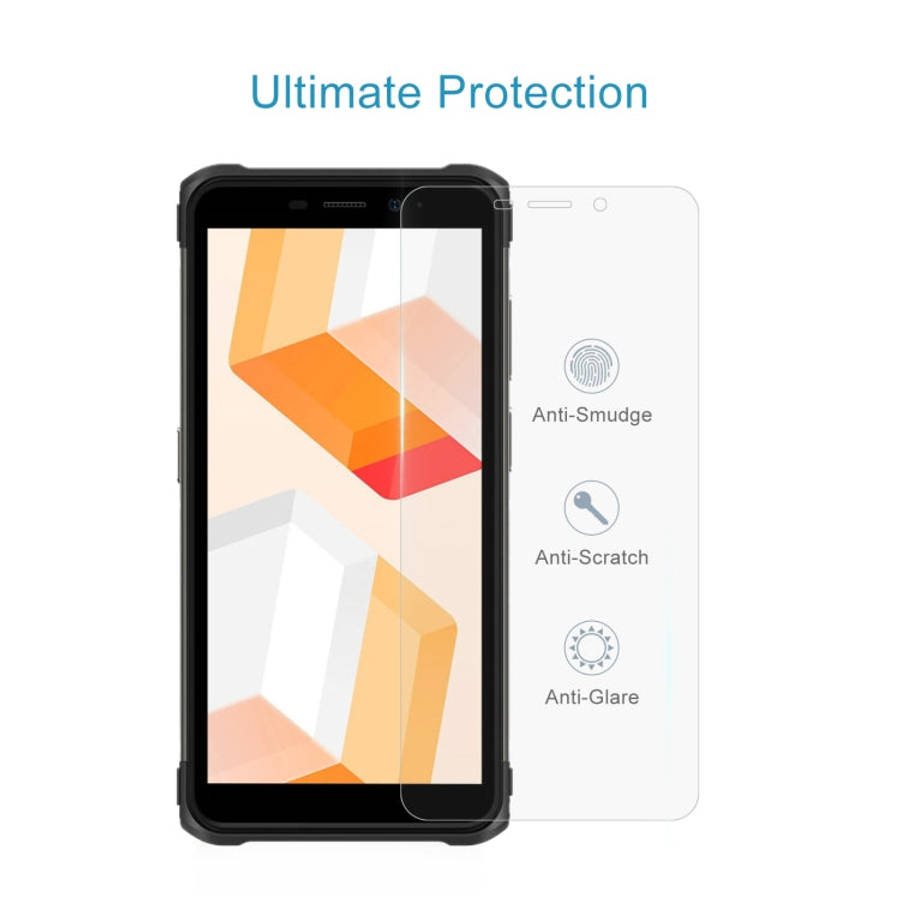 50 PCS 0.26mm 9H 2.5D Tempered Glass Film For Ulefone Armor X10 Pro