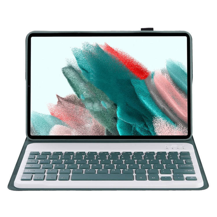 A08 Candy Color Ultra Thin Bluetooth Keyboard Leather Case For Samsung Galaxy Tab A8 10.5 2021 SM...