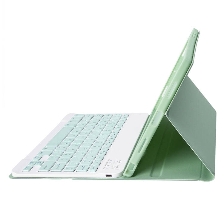 A08B Candy Color Bluetooth Keyboard Leather Case with Pen Slot For Samsung Galaxy Tab A8 10.5 202...