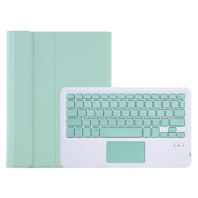 A08-A Candy Color Bluetooth Keyboard Leather Case with Touchpad For Samsung Galaxy Tab A8 2021 SM...