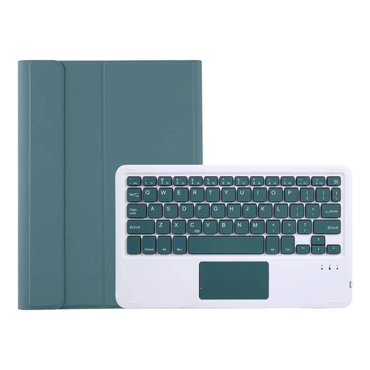 A08-A Candy Color Bluetooth Keyboard Leather Case with Touchpad For Samsung Galaxy Tab A8 2021 SM...