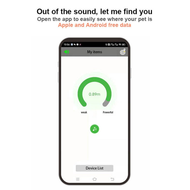 Findmy Tag Special Shape Smart Bluetooth Anti- lost Alarm Locator Tracker(Black)