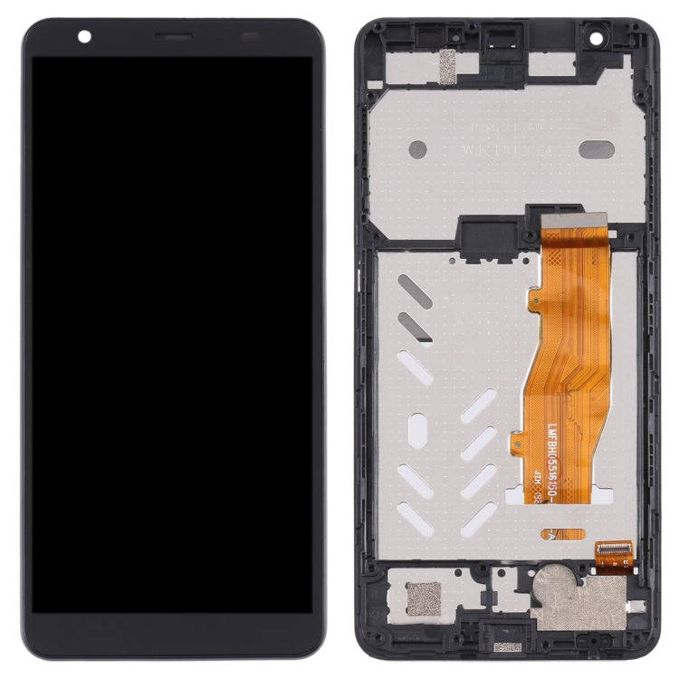 OEM LCD Screen For ZTE Blade A5 2019 Digitizer Full Assembly with FrameBlack)