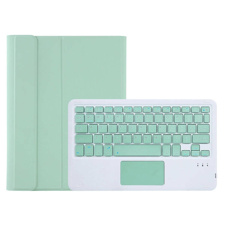 A610B-A Candy Color Bluetooth Keyboard Leather Case with Pen Slot & Touchpad For Samsung Galaxy T...