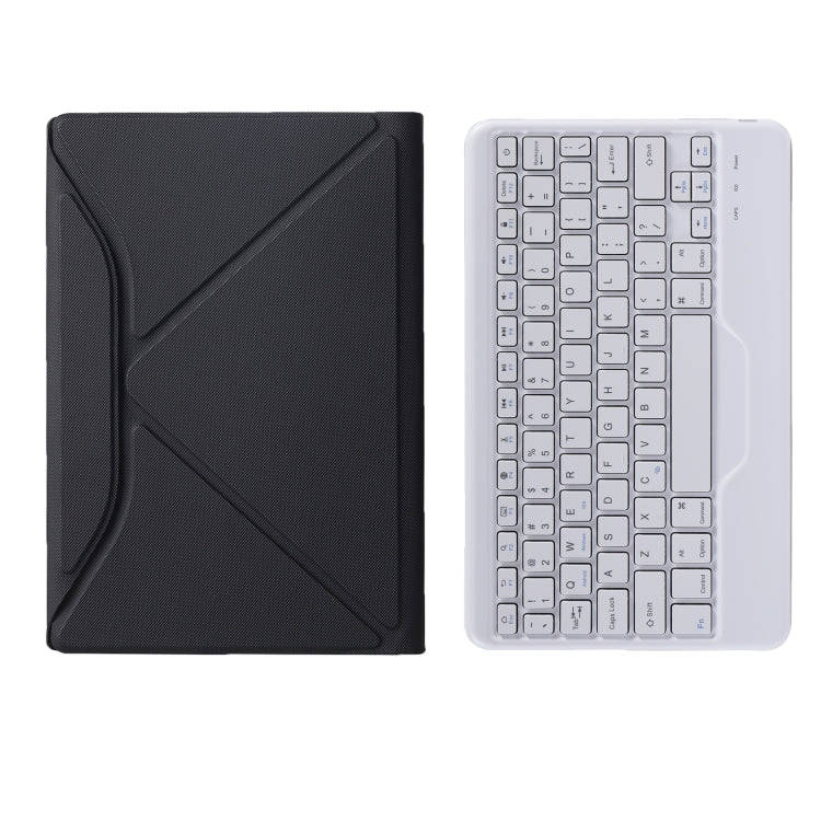 B0N5 Diamond Texture Bluetooth Keyboard Leather Case with Triangle Back Support For Xiaomi Pad 5 ...
