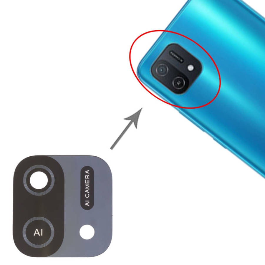 For OPPO A16e / A16K 10pcs Back Camera Lens
