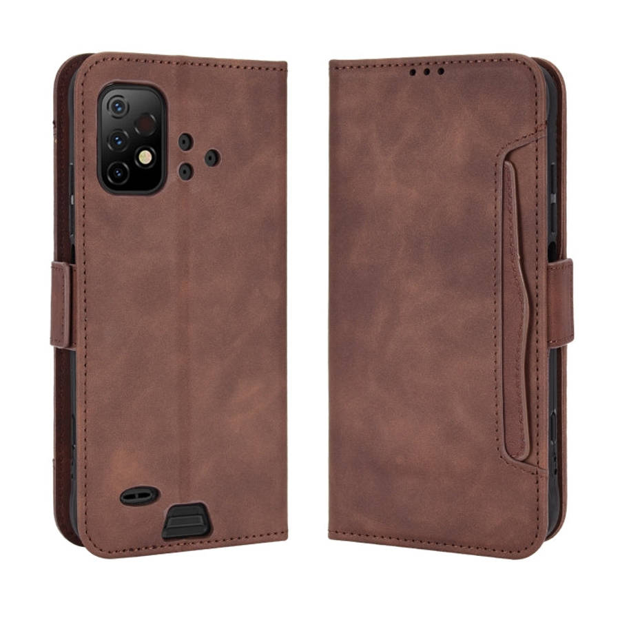 For Umidigi Bison GT2 5G / GT2 Pro 5G Skin Feel Calf Pattern Leather Phone Case(Brown)