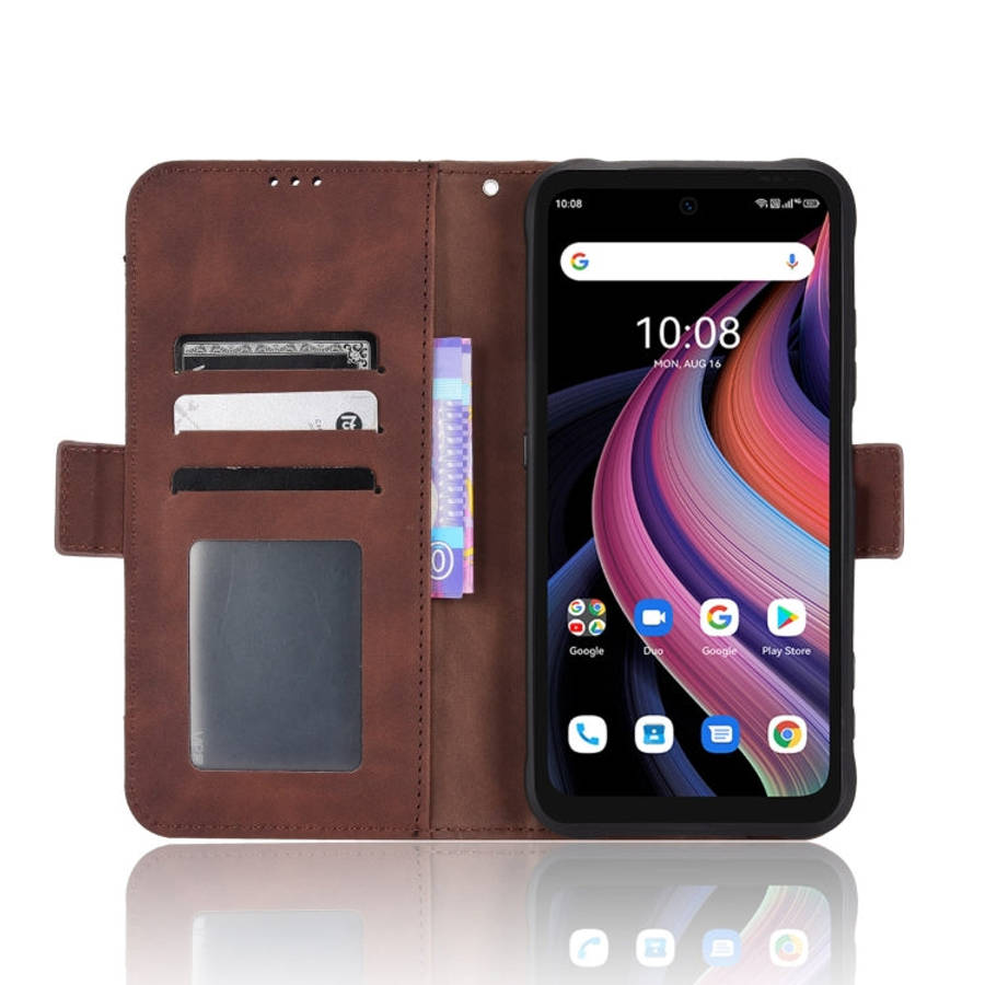 For Umidigi Bison GT2 5G / GT2 Pro 5G Skin Feel Calf Pattern Leather Phone Case(Brown)