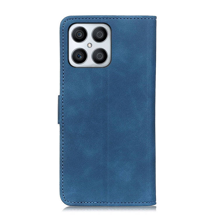 For Honor X8 / 30i / Play6T Pro KHAZNEH Retro Texture Flip Leather Phone Case(Blue)
