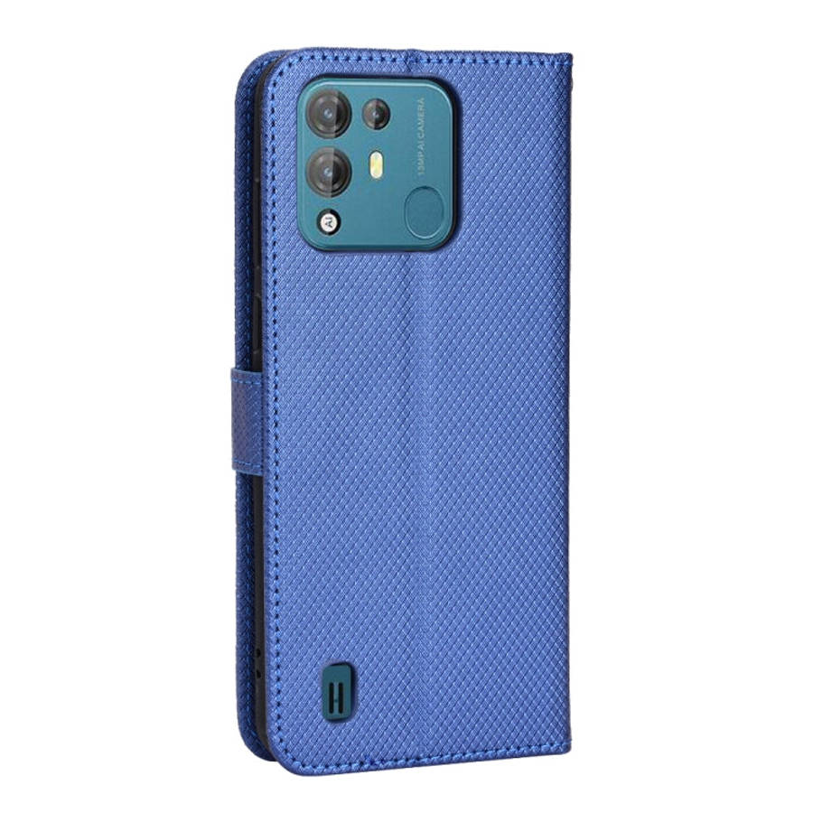 For Blackview A55 Pro Diamond Texture Leather Phone Case(Blue)