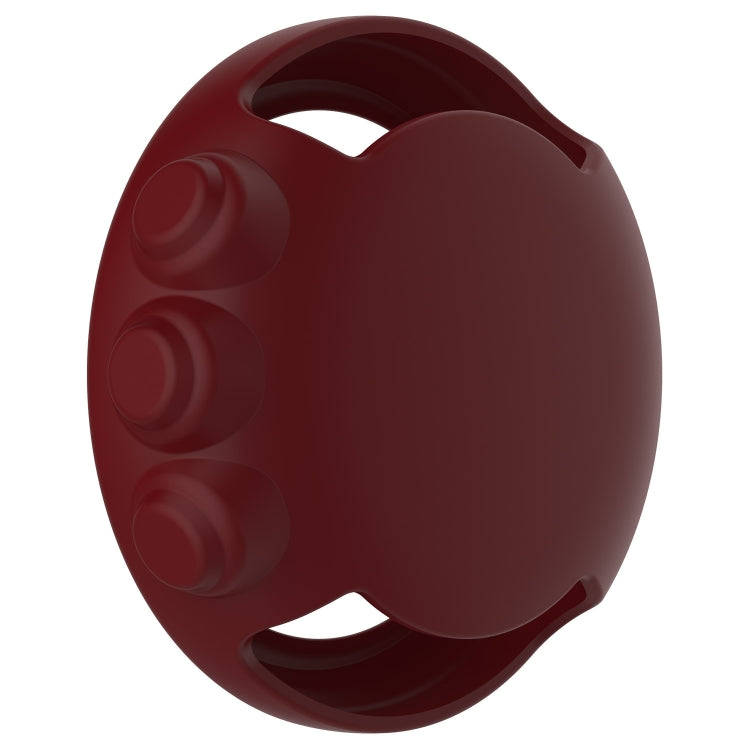 For Suunto M1 & M2 & M4 & M5 Men's Silicone Case(Red Wine)