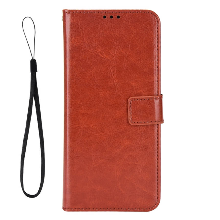 For Blackview A55 Pro Retro Crazy Horse Texture Leather Phone Case(Brown)