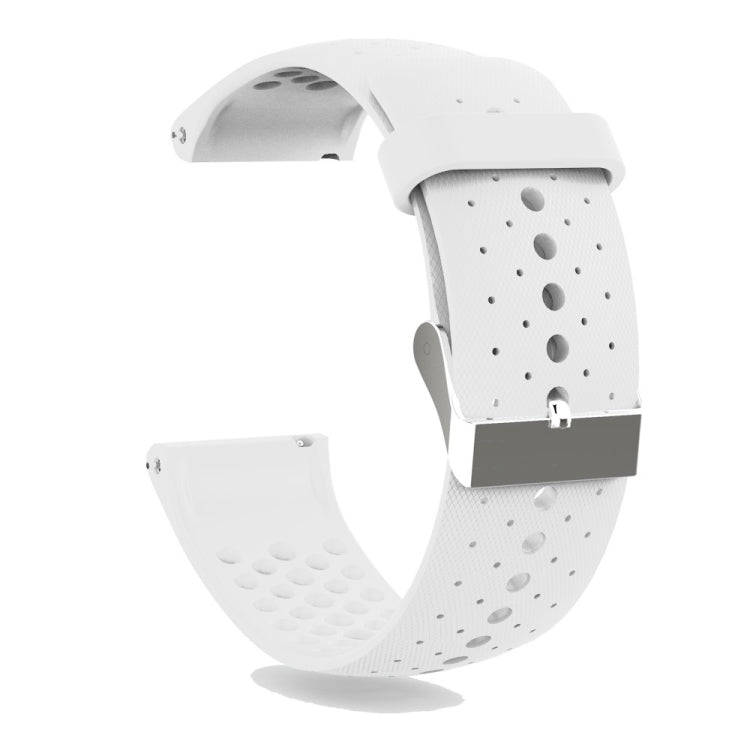 For POLAR Vantage M Silicone Watch Band(White)