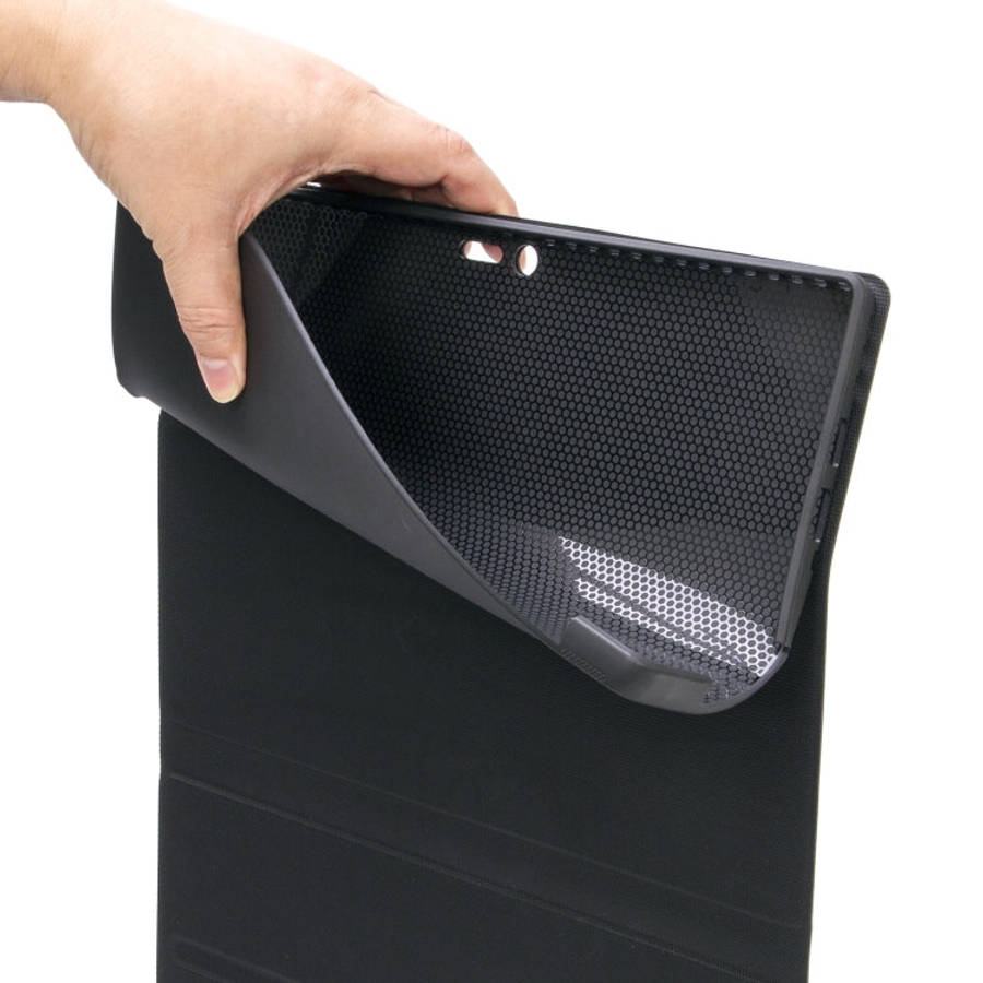 SF128-A Tree Texture Touchpad Bluetooth Keyboard Leather Tablet Case For Microsoft Surface Pro 8(...