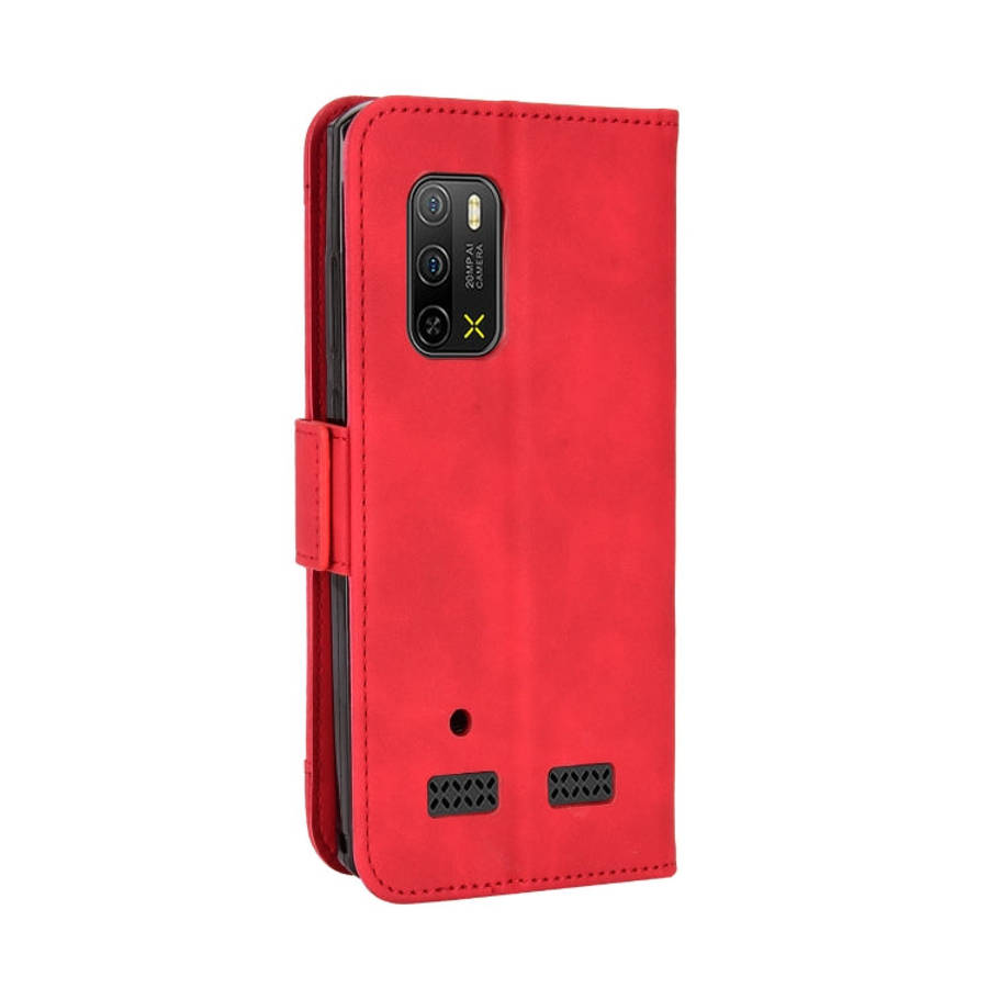 For Ulefone Armor X10 / X10 Pro Skin Feel Calf Texture Card Slots Leather Phone Case(Red)