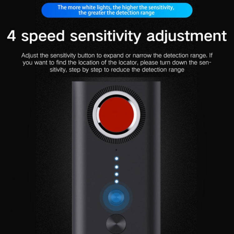 T1 Camera Detector GPS Positioning Monitor Tracking Detector(Black)