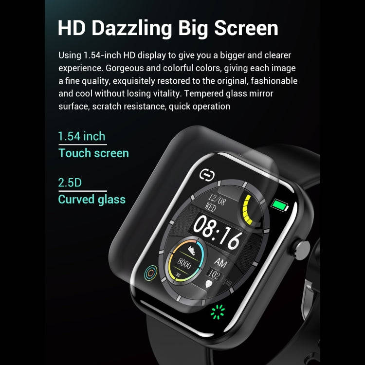 Z11 1.54 inch IPS Screen Smart Watch, Support Sleep Monitor / Bluetooth Photograph / Heart Rate M...