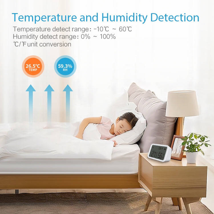 NEO NAS-TH02W WiFi 3 in1 Temperature and Humidity Sensor