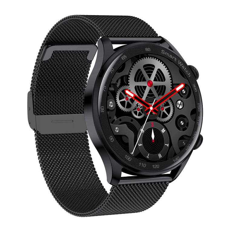 AK32 1.36 inch IPS Touch Screen Smart Watch, Support Bluetooth Calling/Blood Oxygen Monitoring,St...