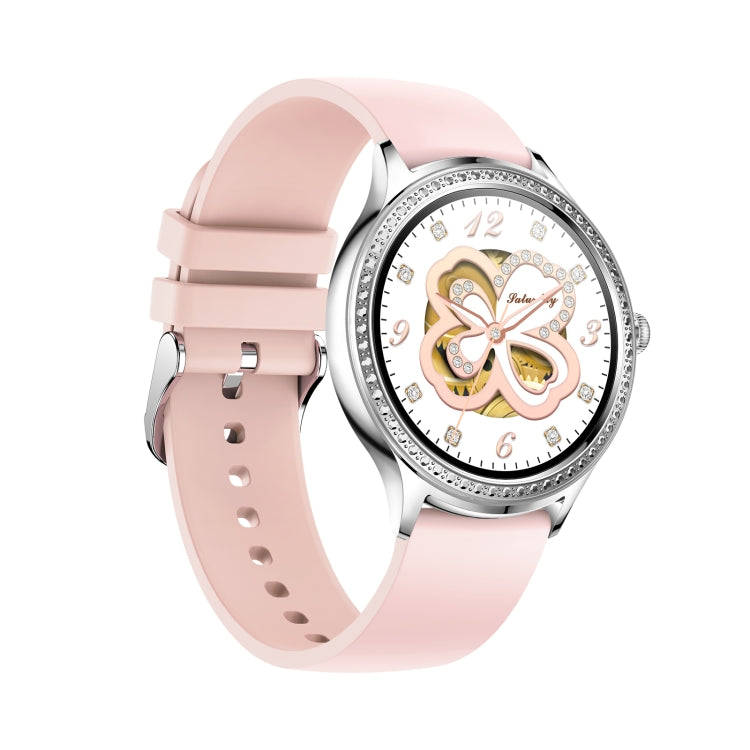 AK35 1.32 inch IPS Color Screen Smart Watch, Support Sleep Monitoring/Blood Oxygen Monitoring(Sil...