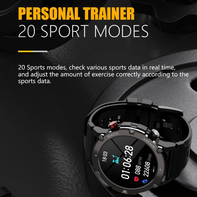 C21 1.32 inch HD Screen Smart Watch, Support Heart Rate Monitoring/Blood Oxygen Monitoring(Silver)