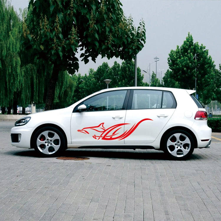 D-905 Animal Pattern Car Modified Decorative Sticker(Red)