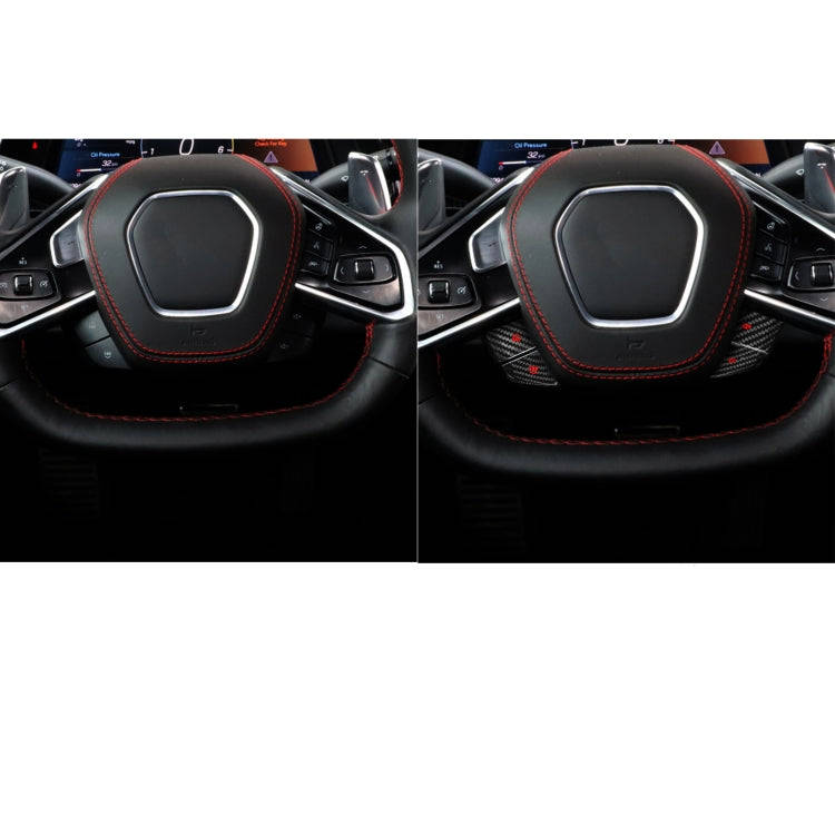 Car Steering Wheel Below Buttons for Chevrolet Corvette C8 2020-2021(Red)