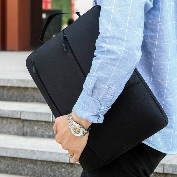 C310 Portable Casual Laptop Handbag, Size:15.4-16 inch(Grey)