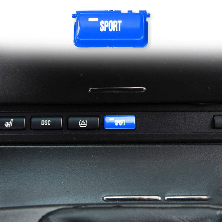 Car Gear ESP Anti-skid Button for BMW 1-Series F20/F21 2012-2018,Left and Right Drive(Blue)