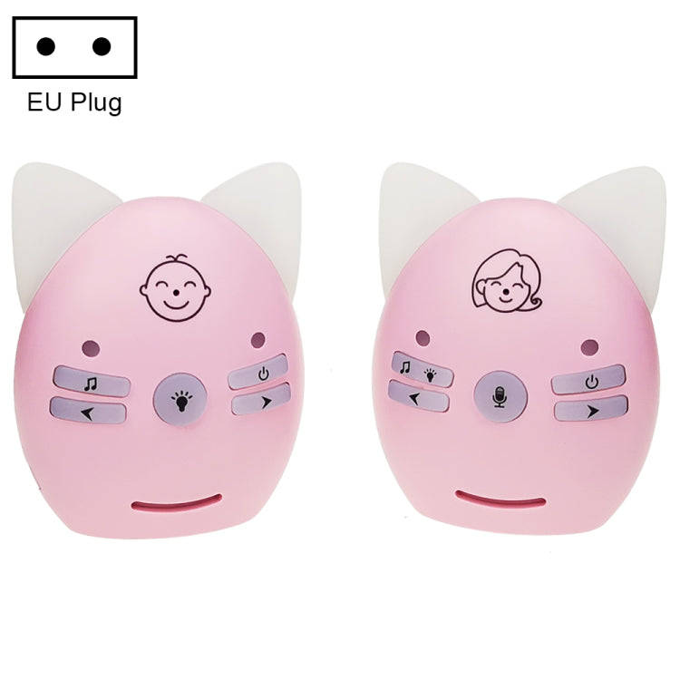 V30 Wireless Audio Baby Monitor Support Voice Monitoring + Intercom + Night Light without Battery...