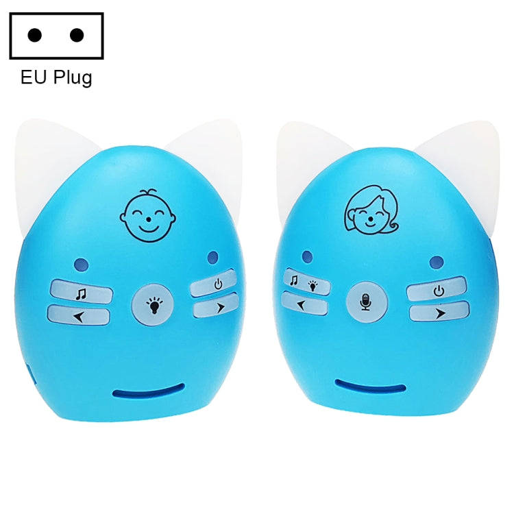 V30 Wireless Audio Baby Monitor Support Voice Monitoring + Intercom + Night Light without Battery...