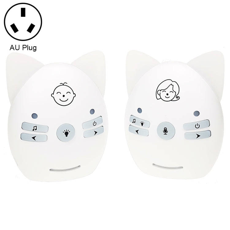 V30 Wireless Audio Baby Monitor Support Voice Monitoring + Intercom + Night Light without Battery...
