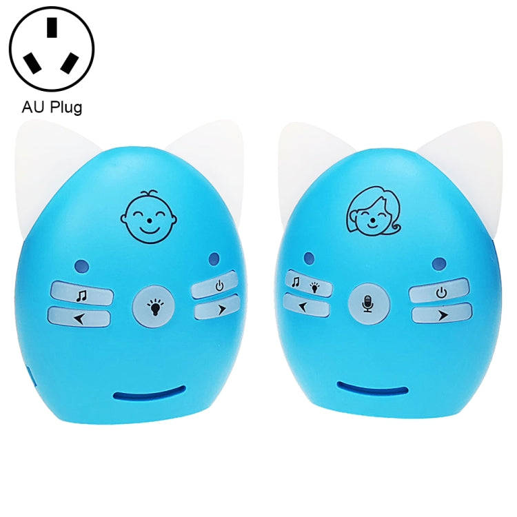 V30 Wireless Audio Baby Monitor Support Voice Monitoring + Intercom + Night Light without Battery...