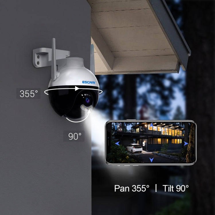 ESCAM QF300 4MP Smart WiFi IP Camera Support AI Humanoid Detection/Auto Tracking/Cloud Storage/Tw...
