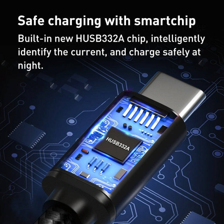 PD240W USB-C / Type-C to Type-C Fast Charging Data Cable, Length:2m(Black)