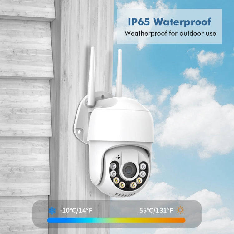 QX59 1920 x 1080P HD 2MP Wireless WiFi Smart Surveillance Camera Support Night Vision & Motion De...