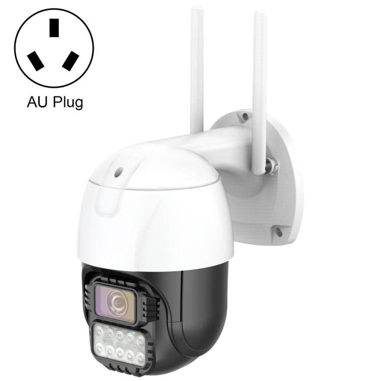 QX67 3MP Humanoid Recognition AI Alarm WiFi Dome IP Camera, AU Plug