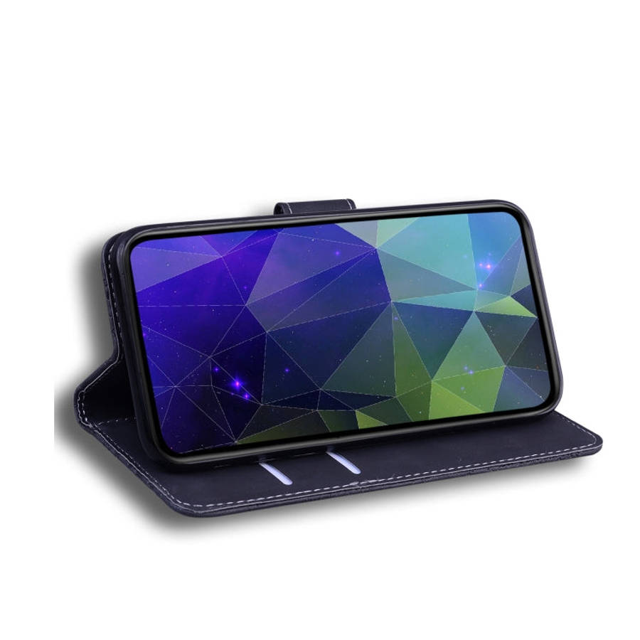For Infinix Note 12 Pro 4G Skin Feel Pure Color Flip Leather Phone Case(Black)