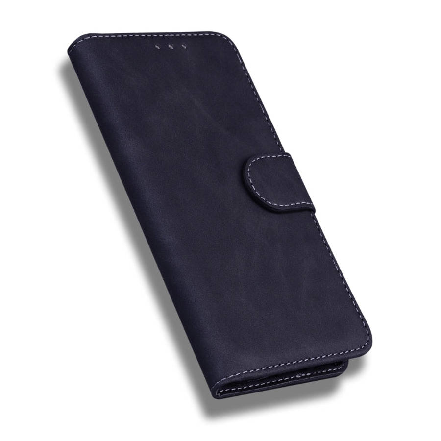 For Infinix Note 12 Pro 4G Skin Feel Pure Color Flip Leather Phone Case(Black)