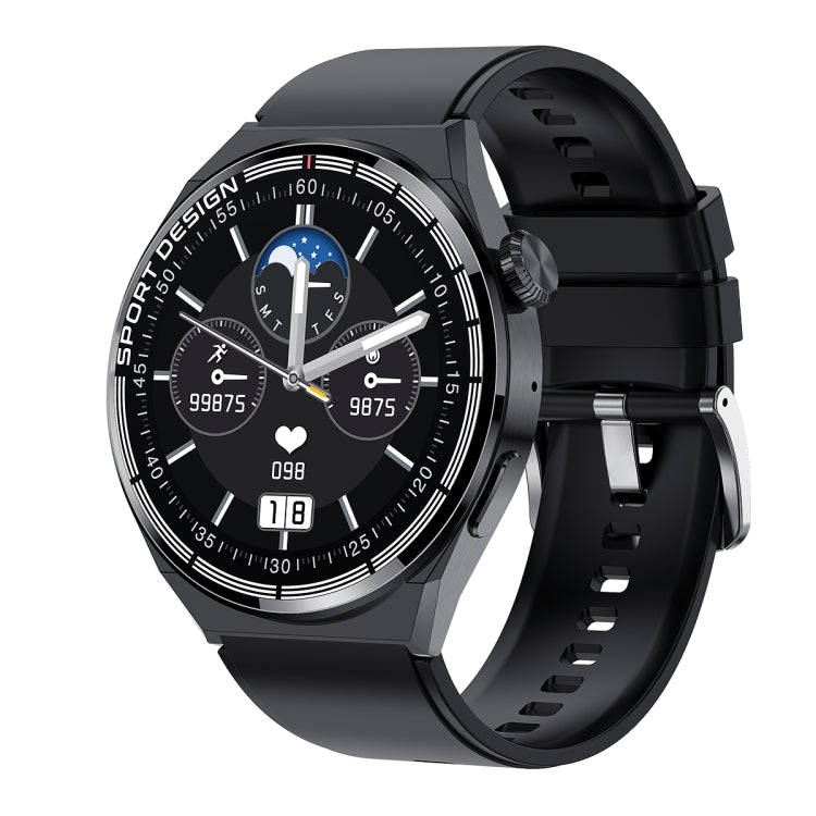 MD3MAX 1.39 inch Round Screen TPU Strap Smart Watch Supports Heart Rate Monitoring/Blood Oxygen M...