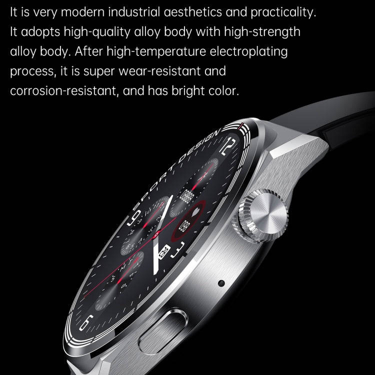 MD3MAX 1.39 inch Round Screen TPU Strap Smart Watch Supports Heart Rate Monitoring/Blood Oxygen M...