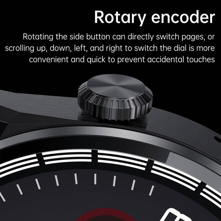 MD3MAX 1.39 inch Round Screen TPU Strap Smart Watch Supports Heart Rate Monitoring/Blood Oxygen M...